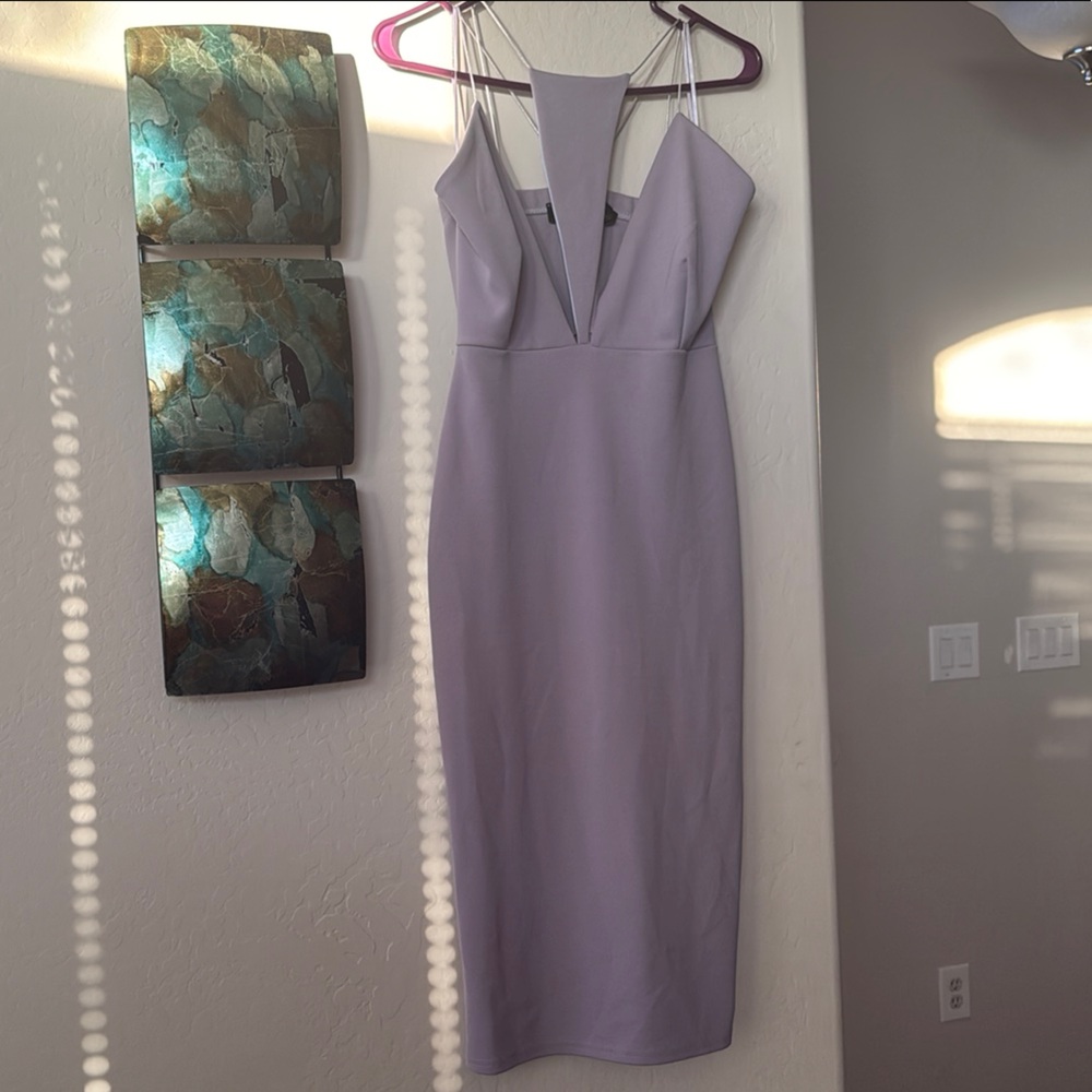 Boohoo Lavender Dress